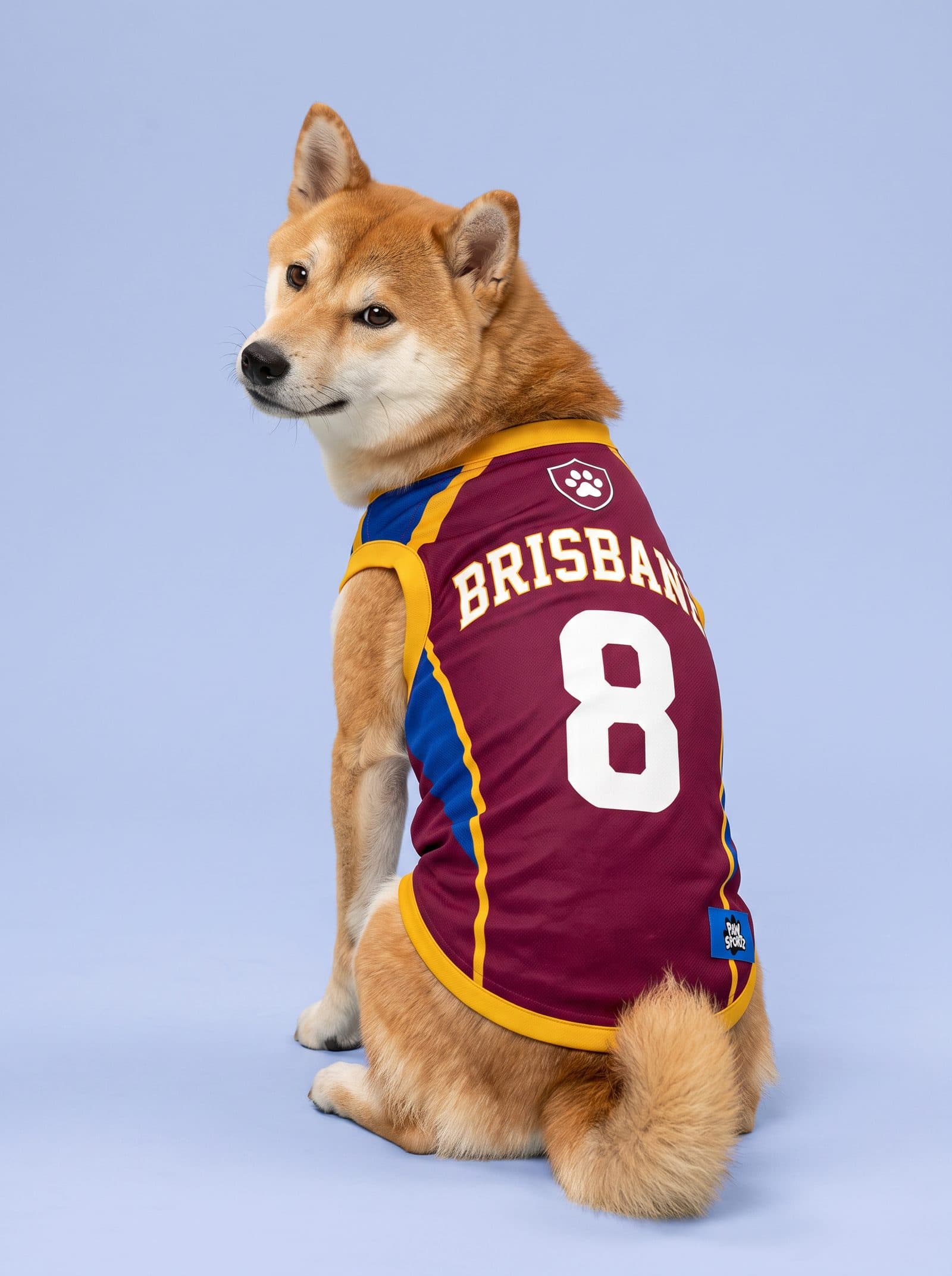 Brisbane Blue & Maroon Fan Jersey